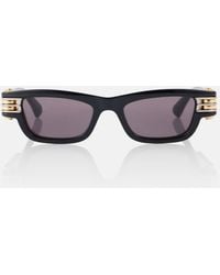 Bottega Veneta - Bolt Square Sunglasses - Lyst