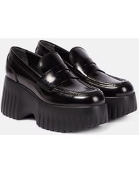 Hogan - Mocassino h-stripes femminile e contemporaneo - Lyst