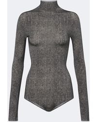 Maison Margiela - Printed Jersey Bodysuit - Lyst