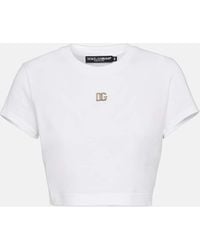 Dolce & Gabbana - Dg Millennials Logo T-Shirt - Lyst