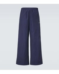 Balenciaga - Cotton-Blend Track Pants - Lyst