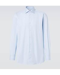 Brioni - Camisa William De Algodon A Rayas - Lyst