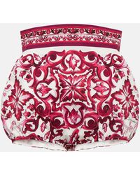 Dolce & Gabbana - Majolica Cotton Shorts - Lyst