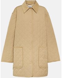TOTEME - Oversized Quilted Jacket - Lyst