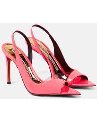 Alexandre Vauthier - Patent Leather And Pvc Sandals - Lyst