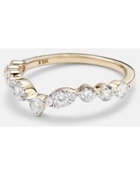 STONE AND STRAND - Ring Muse Tiara Aus 10Kt Gelbgold Mit Diamanten - Lyst