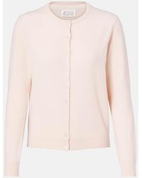 Maison Margiela - Four Stitches Virgin Wool Cardigan - Lyst