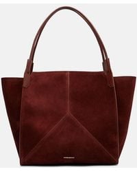 Victoria Beckham - Victoria Large Suede Tote Bag - Lyst