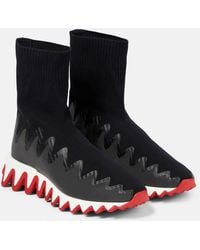 Christian Louboutin - Sharky Sock Sneakers - Lyst