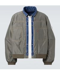 Sacai - X Levi's Reversible Bomber Jacket - Lyst