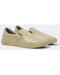 Bottega Veneta - Sawyer Intrecciato Leather Sneakers - Lyst