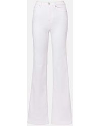 7 For All Mankind - Modern Dojo High-Rise Wide-Leg Jeans - Lyst