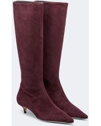 Jimmy Choo - Amis Suede Knee-High Boots - Lyst