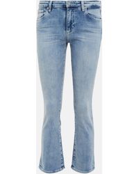AG Jeans - Jodi Crop Mid-rise Jeans - Lyst