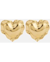 Nina Ricci - Cushion Heart Earrings - Lyst