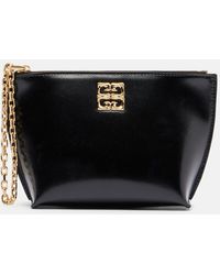 Givenchy - Clutch 4G Liquid Small De Piel - Lyst