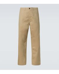 Junya Watanabe - Cotton-Blend Straight Pants - Lyst
