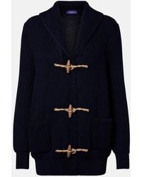 Ralph Lauren - Cotton And Silk Cardigan - Lyst