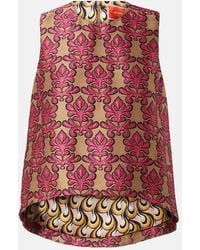 La DoubleJ - La Scala Herald Jacquard Top - Lyst