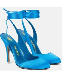 The Attico - Carrie Satin Pumps - Lyst