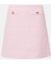 Giambattista Valli - Tweed Miniskirt - Lyst
