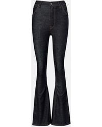 Acne Studios - Jeans Flared De Tiro Alto - Lyst