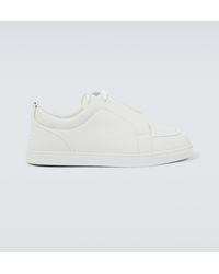 Christian Louboutin - Slip-On Sneakers Jimmy Aus Leder - Lyst