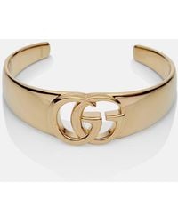 Gucci - Gg Marmont Cuff Bracelet - Lyst