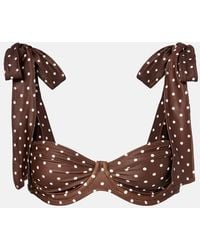 SAME - Top Bikini Lady A Pois - Lyst
