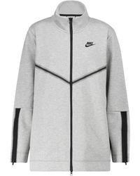 Nike Jacke aus Fleece - Grau