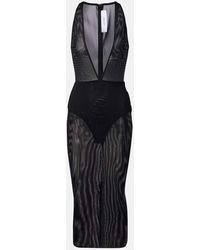 Alex Perry - Abito Midi A Fascia - Lyst