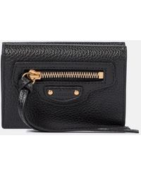 Balenciaga - Neo Classic City Mini Leather Wallet - Lyst