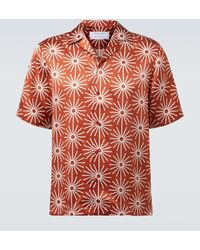 Frescobol Carioca - Bedrucktes Hemd Roberto Aus Seide - Lyst