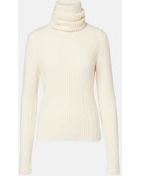 Moncler - Wool And Mohair-Blend Turtleneck Sweater - Lyst