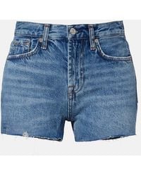 7 For All Mankind - June Denim Shorts - Lyst