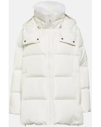 Yves Salomon - Army Shearling-trimmed Down Coat - Lyst