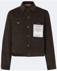 Acne Studios - Patch-Applique Cotton Corduroy Jacket - Lyst