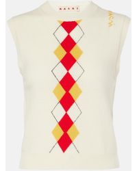 Marni - Wool Vest - Lyst