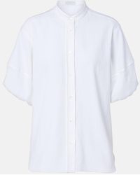 Stella McCartney - Cotton Crepon Shirt - Lyst
