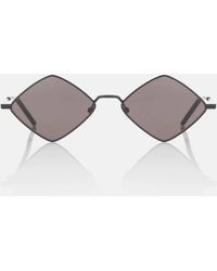 Saint Laurent - Sl 302 Lisa Diamond-shaped Sunglasses - Lyst