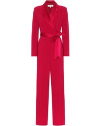 dvf pink jumpsuit