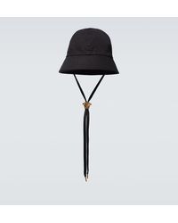 Versace - La Medusa Cotton Canvas Bucket Hat - Lyst