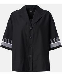 JOSEPH - Camisa Leopold De Algodon Y Seda - Lyst