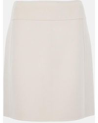 Max Mara - Wool Miniskirt - Lyst