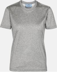 Prada - Set de trois t-shirts en coton - Lyst
