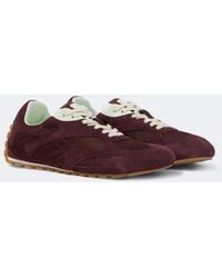 Bottega Veneta - Orbit Flash Suede-Trimmed Sneakers - Lyst