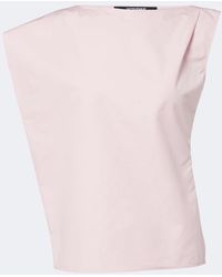 Jacquemus - Haut Drap Cotton Top - Lyst