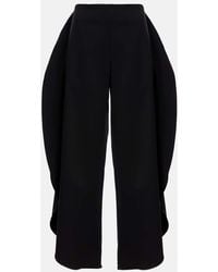 Alaïa - Wool Grain De Poudre Balloon Pants - Lyst