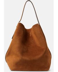 TOTEME - Tote Bag Aus Veloursleder - Lyst