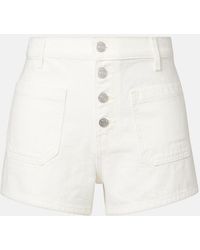 Nili Lotan - Harley High-Rise Denim Shorts - Lyst